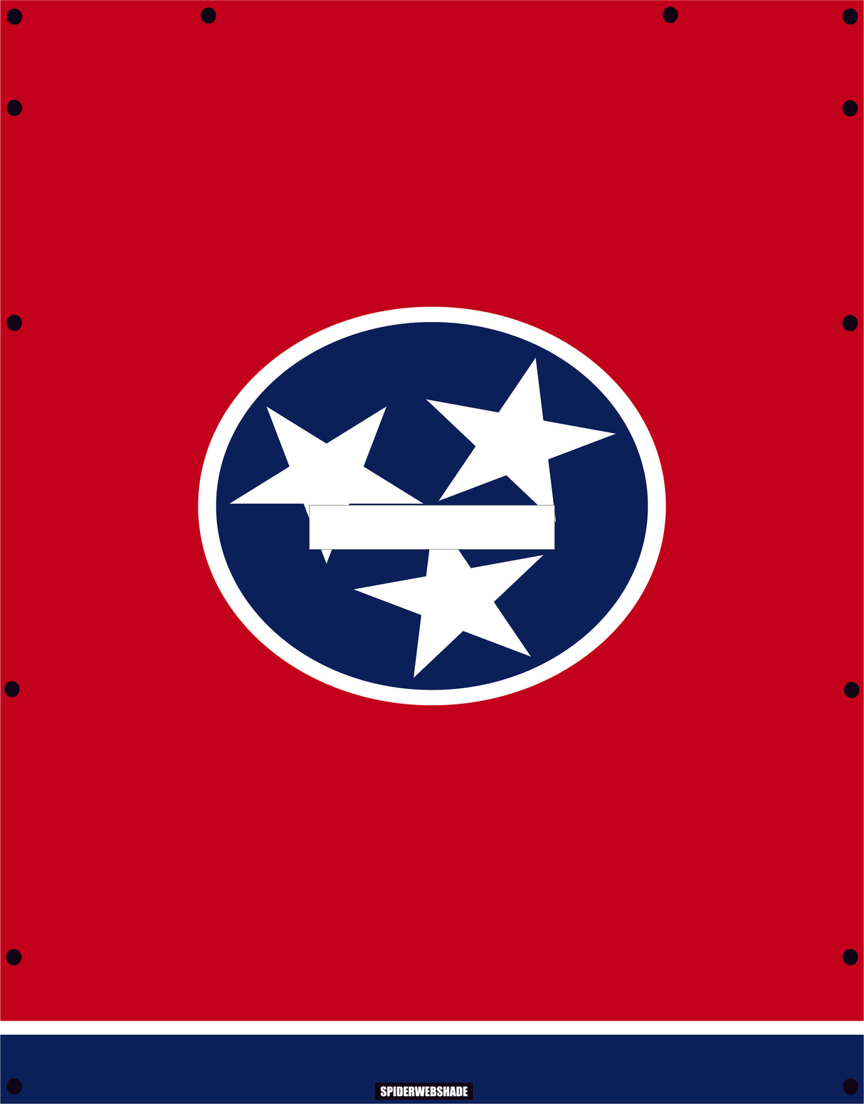 GLADIATOR JT4D Printed Tennessee flag shadetop design