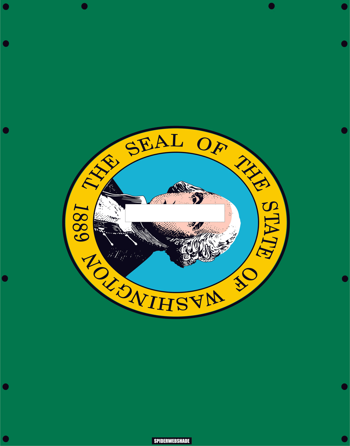 GLADIATOR JT4D Printed Washington flag shadetop design