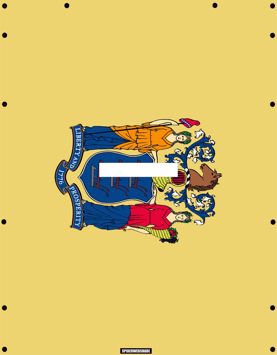 GLADIATOR JT4D Printed New Jersey flag shadetop design
