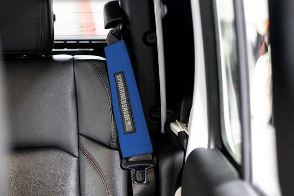 Jeep Wrangler JK JK2D Seat Belt Silencers SPIDERWEBSHADE
