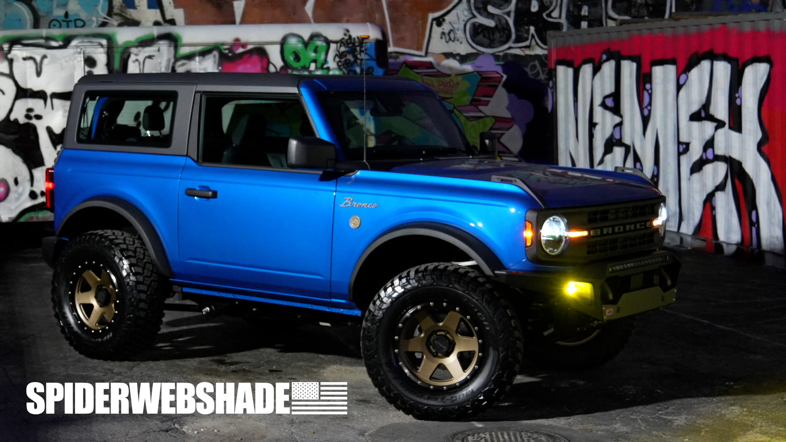 The Bitcoin Bronco - Bitcoin Miami 2022 - SPIDERWEBSHADE