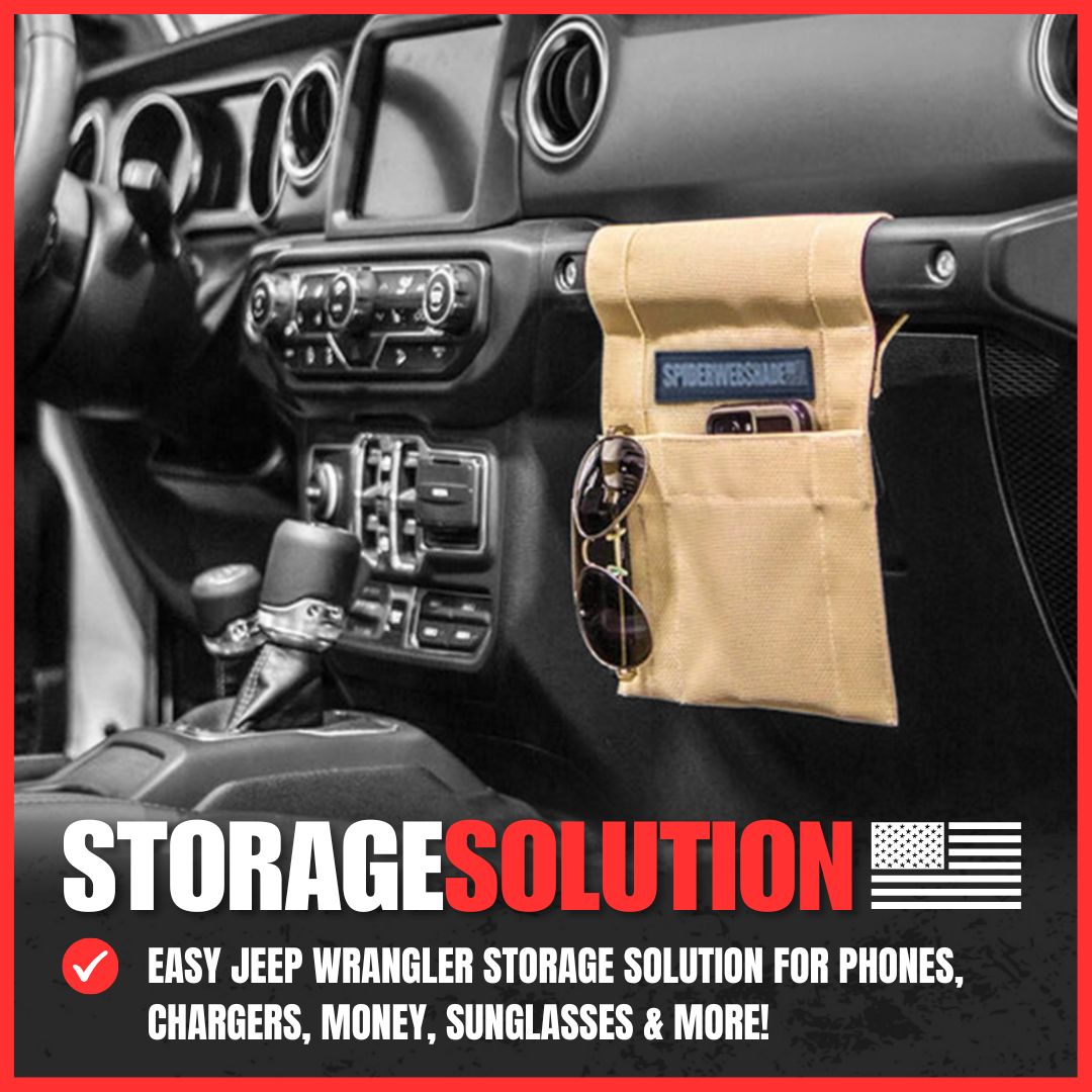 SPIDERWEBSHADE Jeep Grab Handle Bag