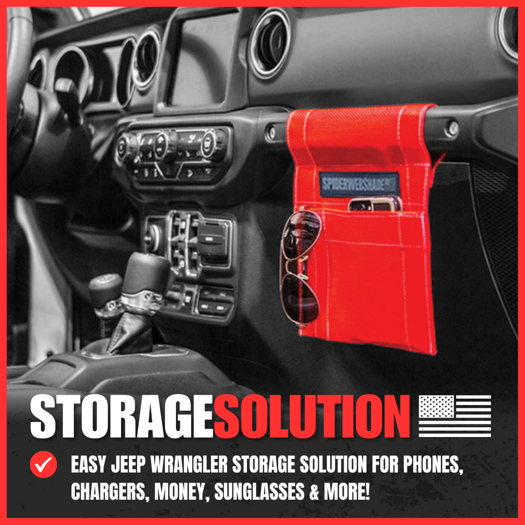 SPIDERWEBSHADE Jeep Grab Handle Bag