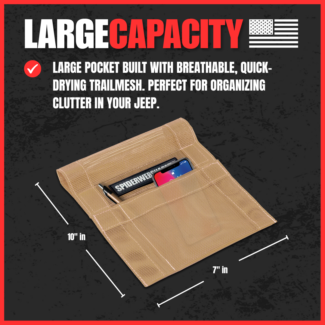 SPIDERWEBSHADE Jeep Grab Handle Bag