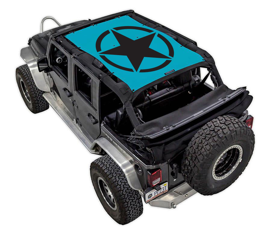 Solid / Full-Shade (Front-to-Rear) / Teal