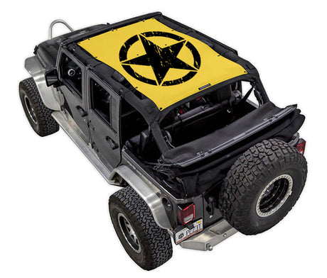 Distressed / Full-Shade (Front-to-Rear) / Yellow