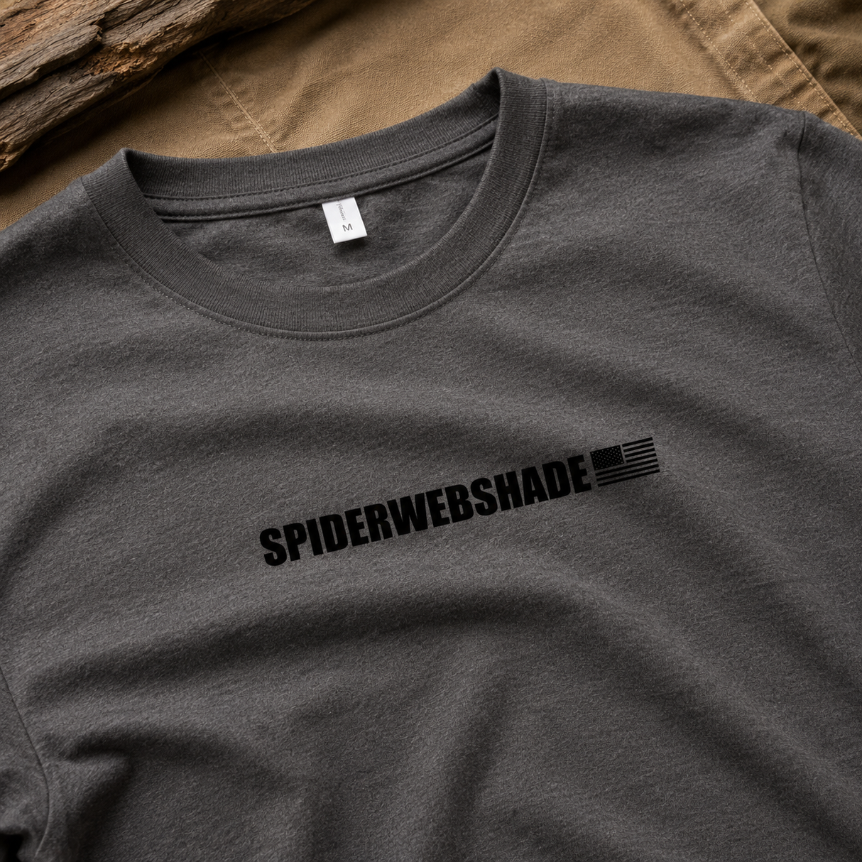 SPIDERWEBSHADE Buy American T-Shirt