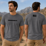 SPIDERWEBSHADE Buy American T-Shirt