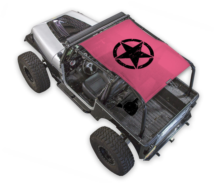 Oscar Mike Distressed_Full-Shade (Front-to-Rear)_Pink