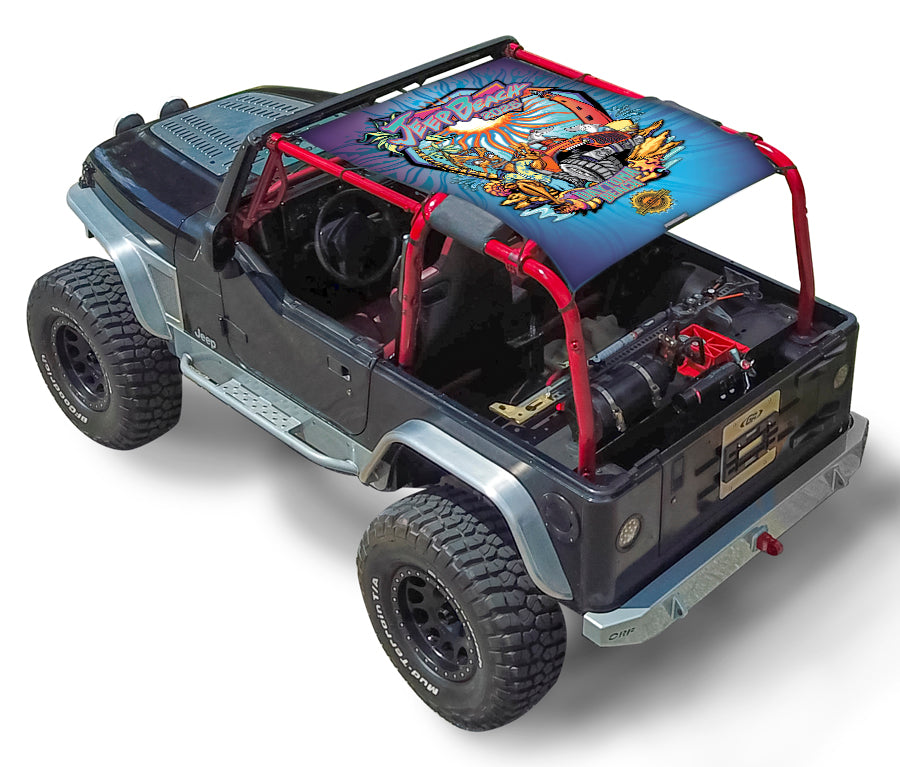LIMITED EDITION - JEEP BEACH 2025 TJ – SPIDERWEBSHADE