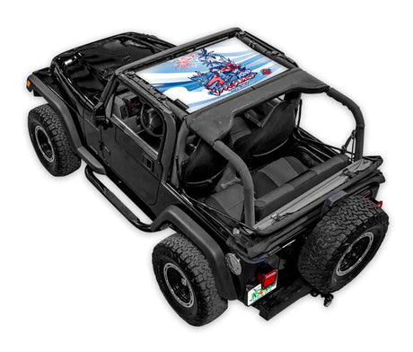 LIMITED EDITION - JEEP BEACH 2026 Jeep Wrangler TJ 2-Door Shade Top (1997-2006)