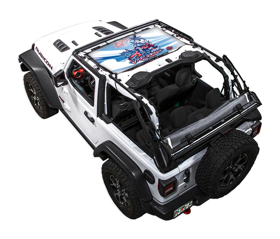 LIMITED EDITION - JEEP BEACH 2026 Jeep Wrangler JL 2-Door Shade Top (2018-2026)