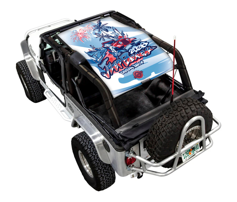 LIMITED EDITION - JEEP BEACH 2026 Jeep Gladiator LJ 2-Door Shade Top (2004-2006)