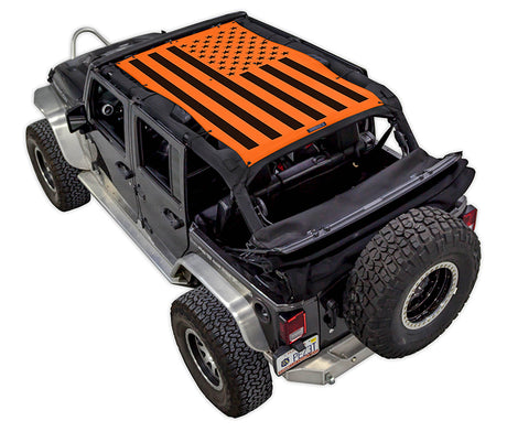 Solid / Full-Shade (Front-to-Rear) / Orange
