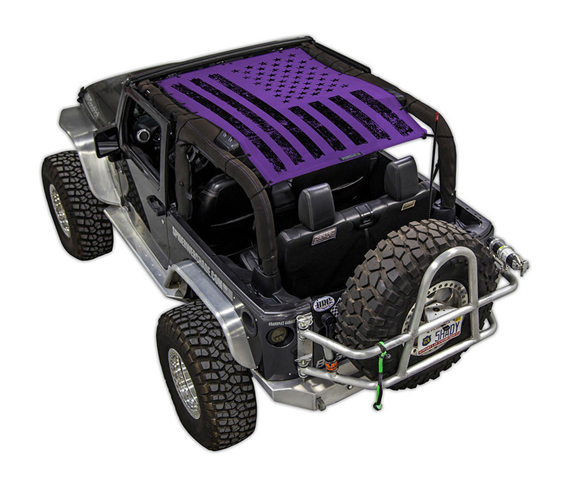 Solid / Full-Shade (Front-to-Rear) / Purple