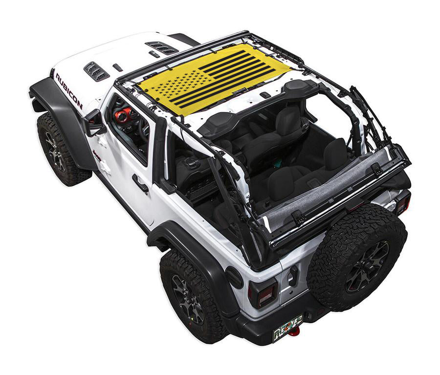 Jeep Wrangler JL 2-Door (2018-2026) SPIDERWEBSHADE Stock Printed
