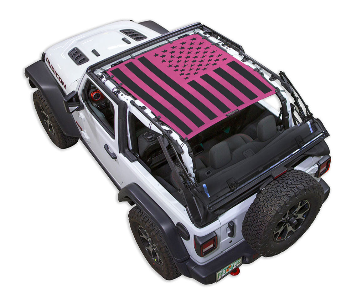 Solid / Full-Shade (Front-to-Rear) / Pink
