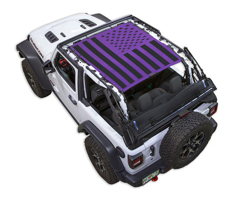 Solid / Full-Shade (Front-to-Rear) / Purple