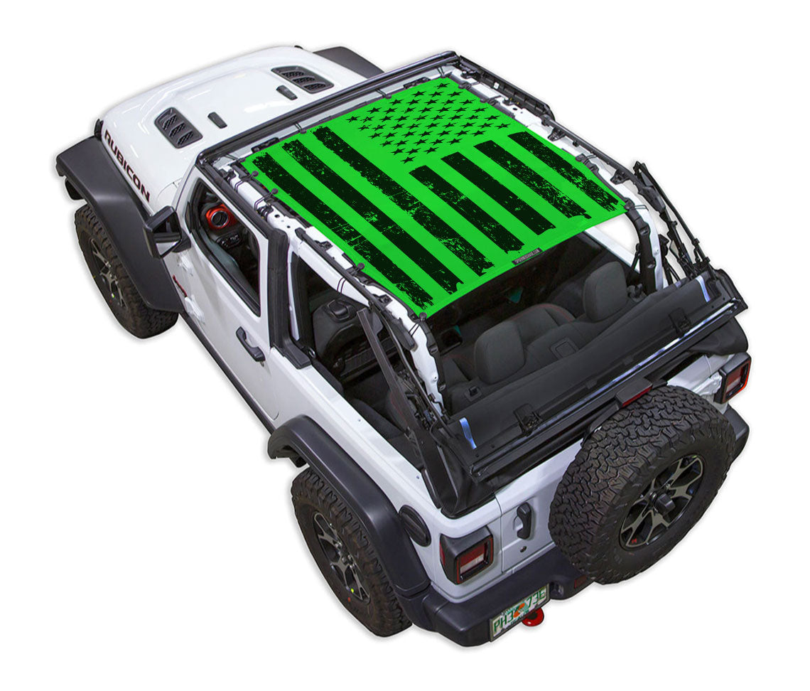 Distressed Tactical Flag_Full-Shade (Front-to-Rear)_Green