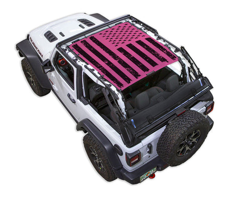 Distressed / Full-Shade (Front-to-Rear) / Pink