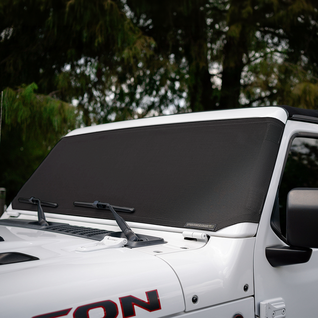 Jeep Wrangler and Jeep Gladiator Solar Shield (2007-2027) – SPIDERWEBSHADE