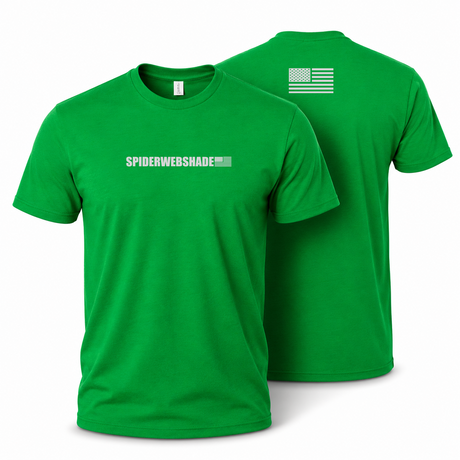 SPIDERWEBSHADE Buy American T-Shirt