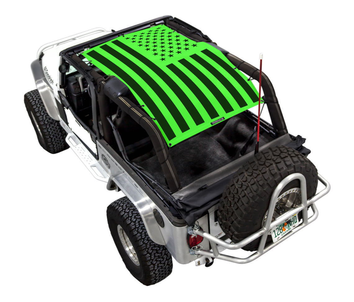 Solid Tactical Flag_Full-Shade (Front-to-Rear)_Green