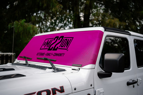Mission 22 x SPIDERWEBSHADE Jeep Wrangler and Jeep Gladiator Solar Shield (2007-2026)
