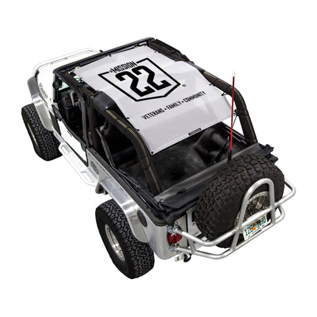 Mission 22 x SPIDERWEBSHADE Jeep Wrangler LJ Shade Top (2004-2006)