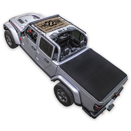 Mission 22 x SPIDERWEBSHADE Jeep Gladiator JT Shade Top (2019-2026)