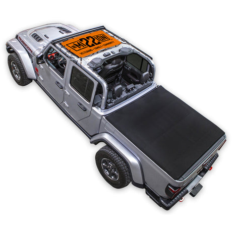 Mission 22 x SPIDERWEBSHADE Jeep Gladiator JT Shade Top (2019-2026)