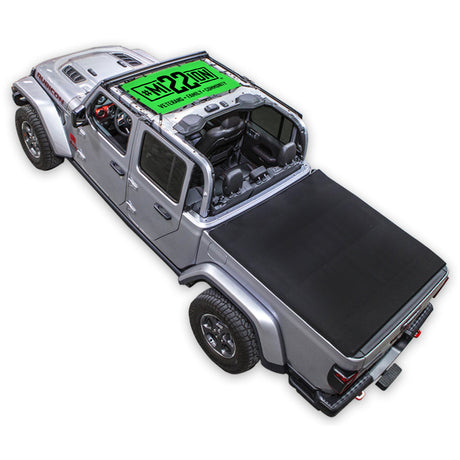 Mission 22 x SPIDERWEBSHADE Jeep Gladiator JT Shade Top (2019-2026)