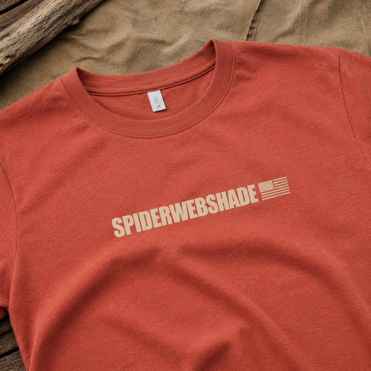 SPIDERWEBSHADE Buy American T-Shirt