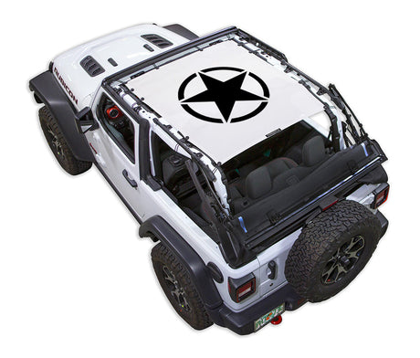 Solid / Full-Shade (Front-to-Rear) / White
