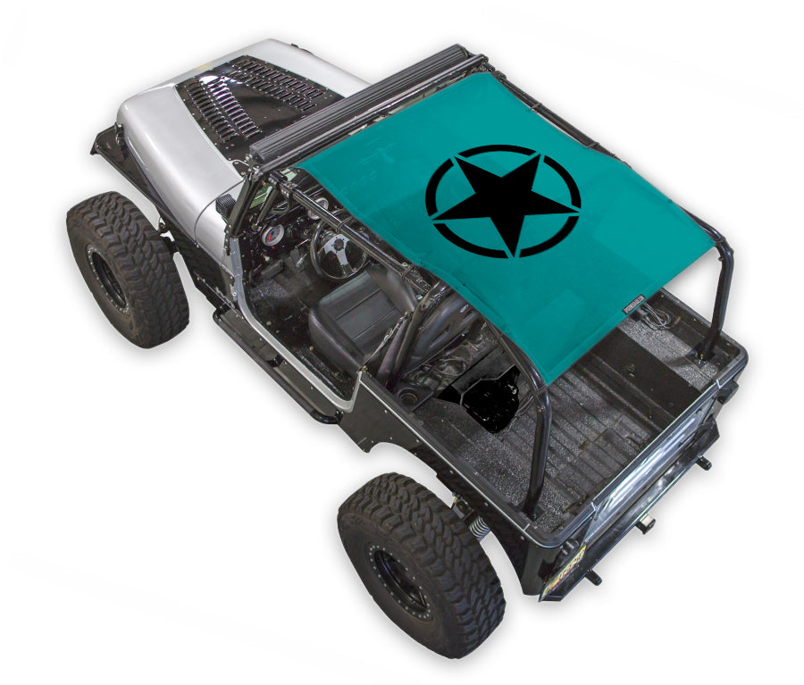Oscar Mike Solid_Full-Shade (Front-to-Rear)_Teal