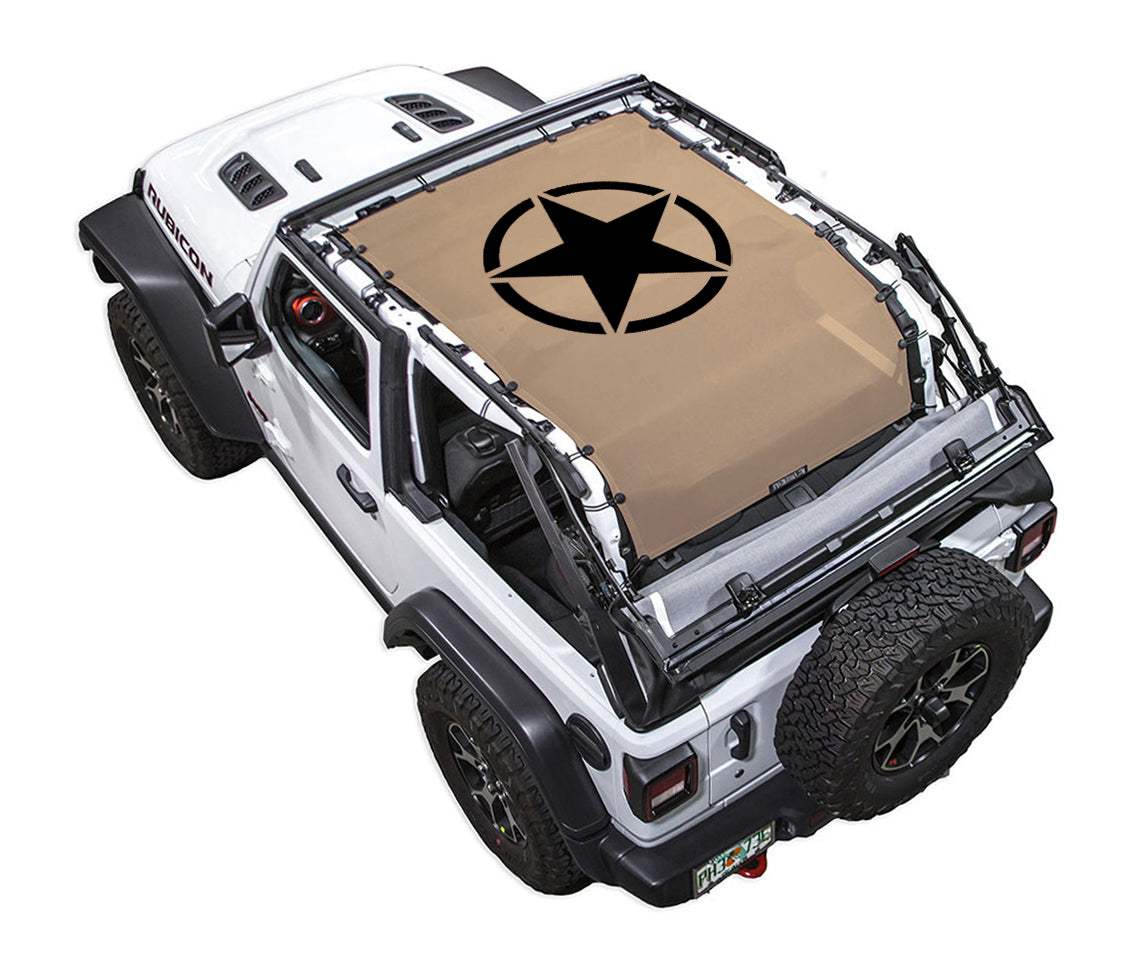 Oscar Mike Solid_Full-Shade (Extra Long)_Tan