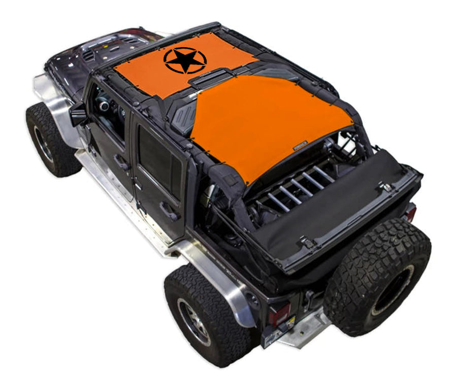 Oscar Mike Solid_2-Piece (Front and Rear)_Orange