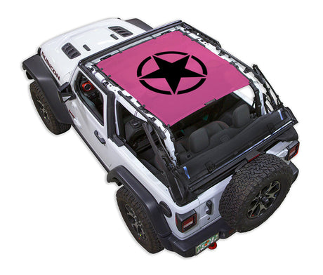 Solid / Full-Shade (Front-to-Rear) / Pink