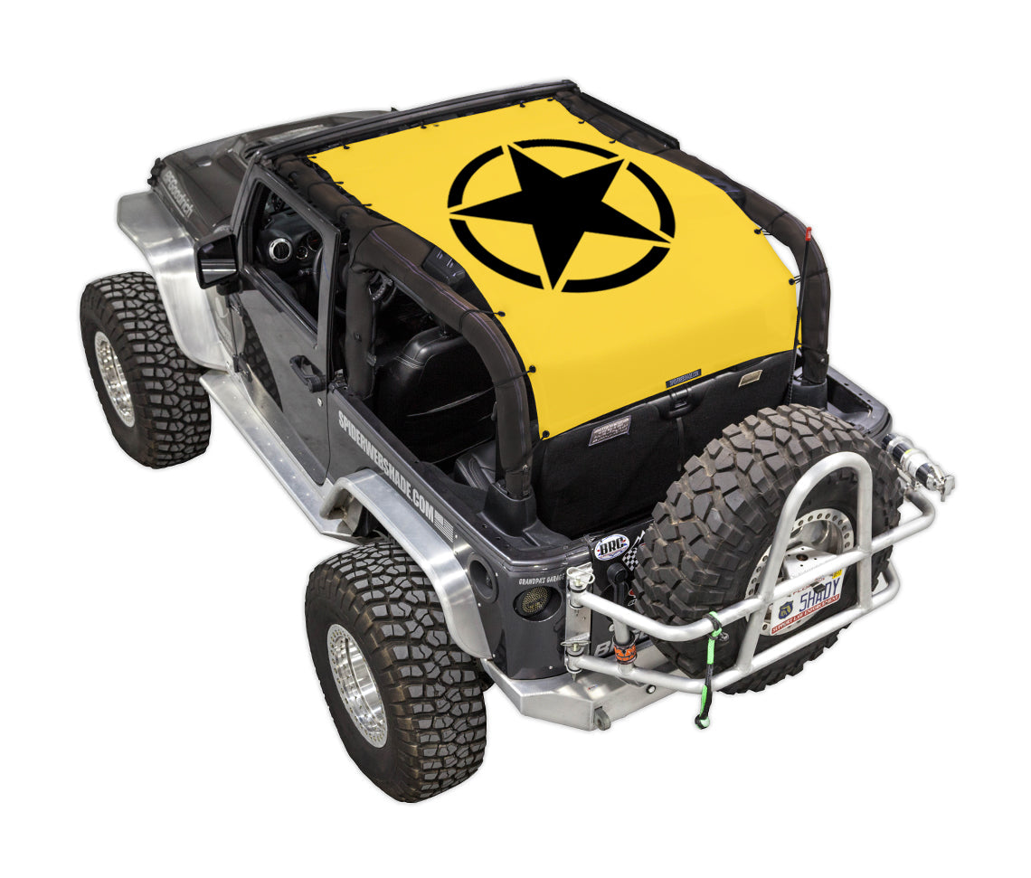 Oscar Mike Solid_Full-Shade (Extra Long)_Yellow