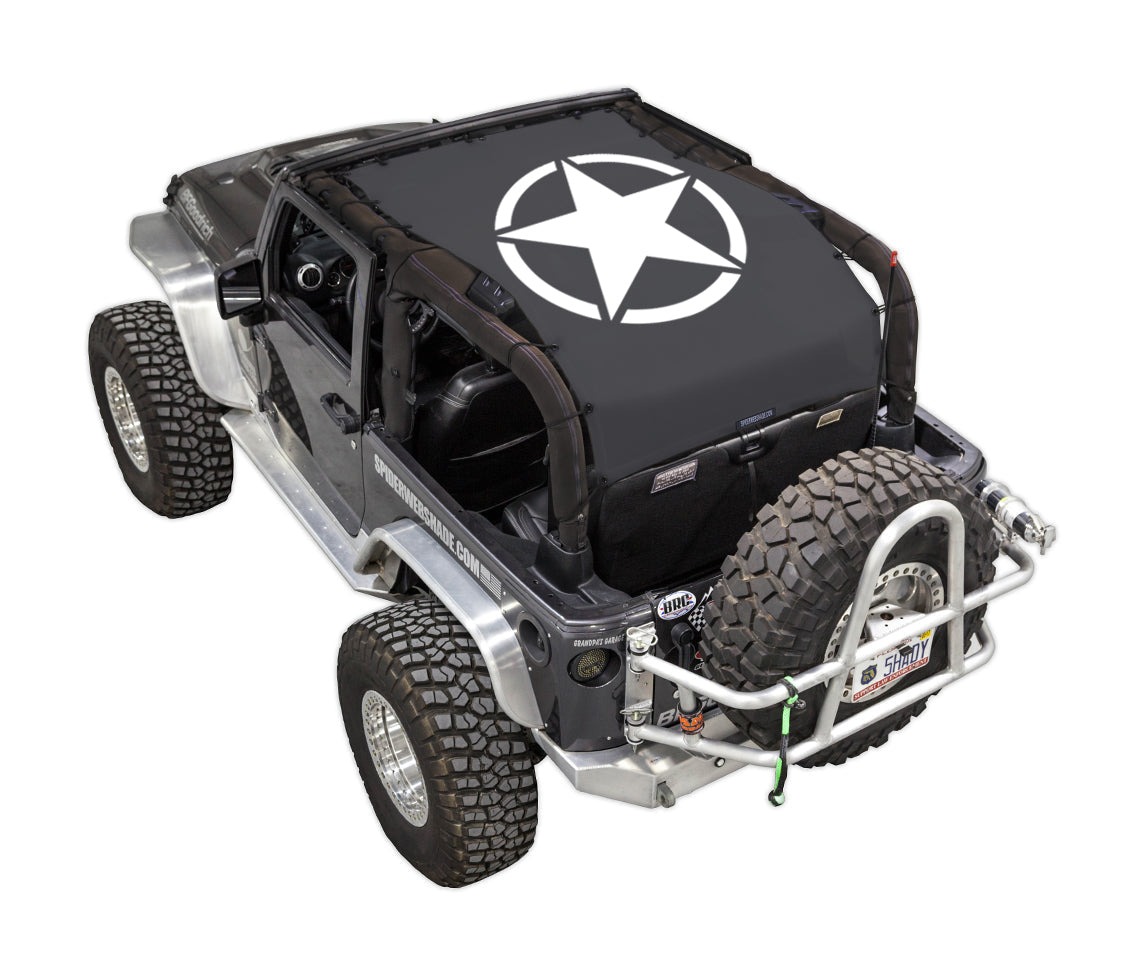 Oscar Mike Solid_Full-Shade (Extra Long)_Black