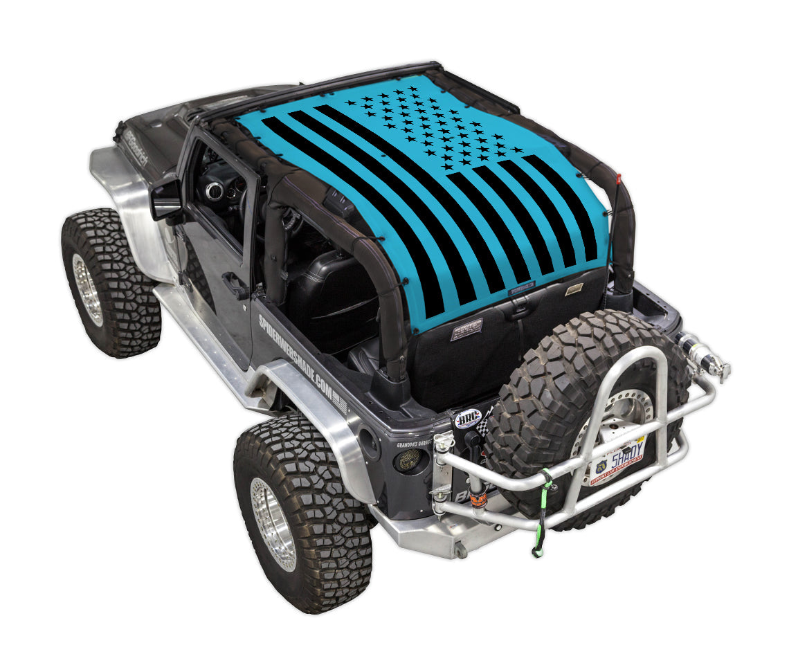 Solid Tactical Flag_Full-Shade (Extra Long)_Teal