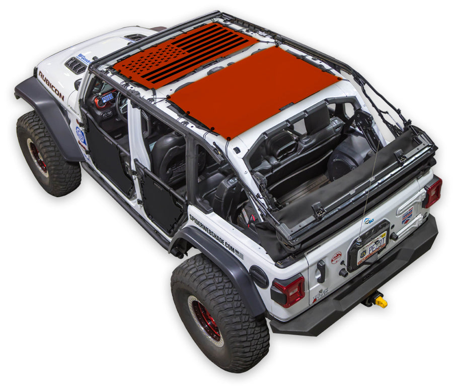 Solid Tactical Flag_2-Piece (Front and Rear)_Red