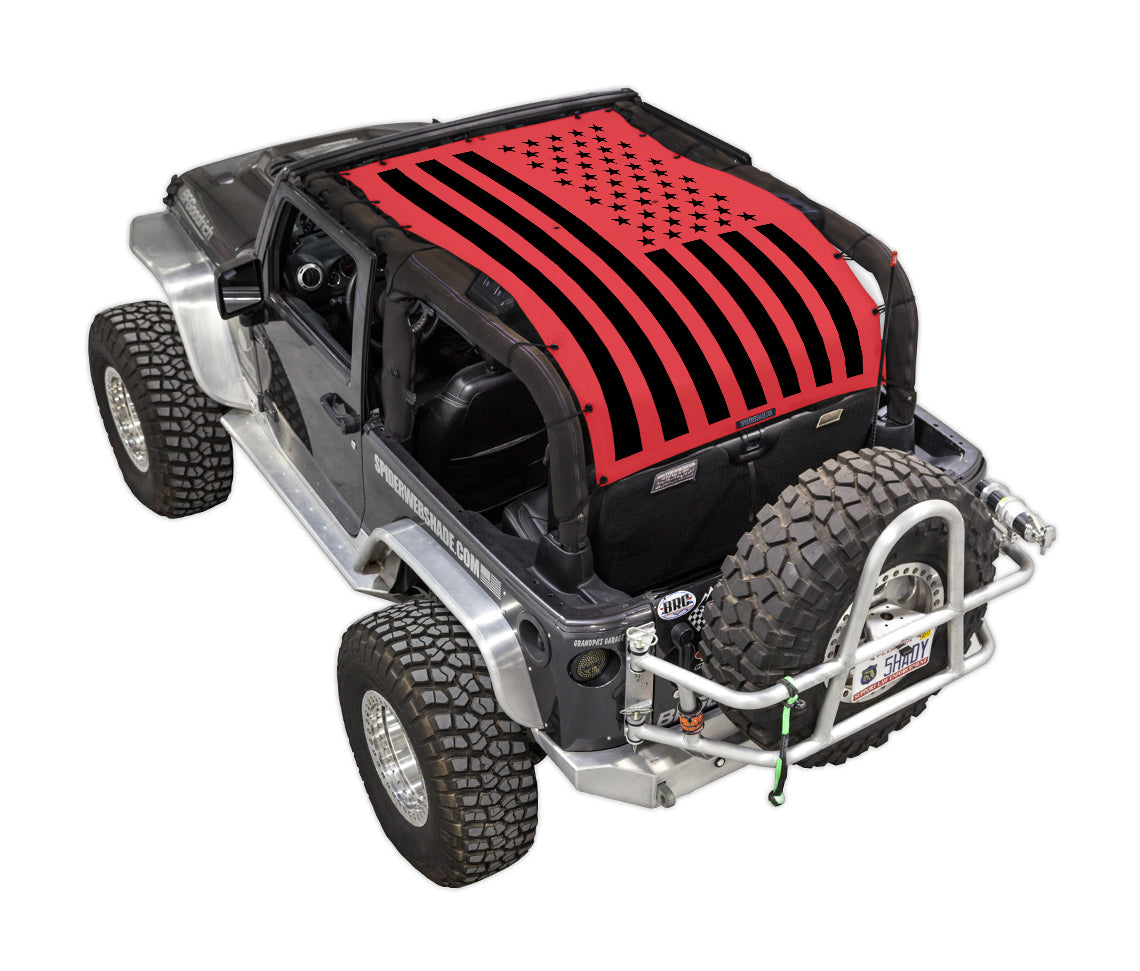 Solid Tactical Flag_Full-Shade (Extra Long)_Red