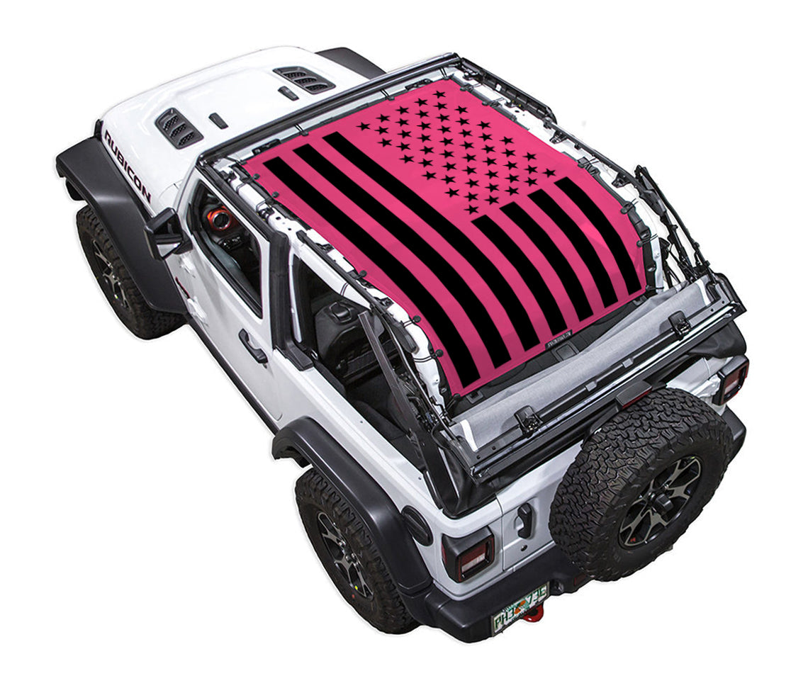 Solid Tactical Flag_Full-Shade (Extra Long)_Pink