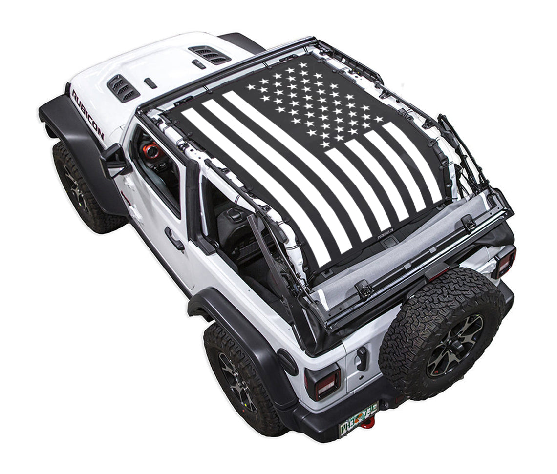 Jeep Wrangler JL 2-Door (2018-2026) SPIDERWEBSHADE Stock Printed