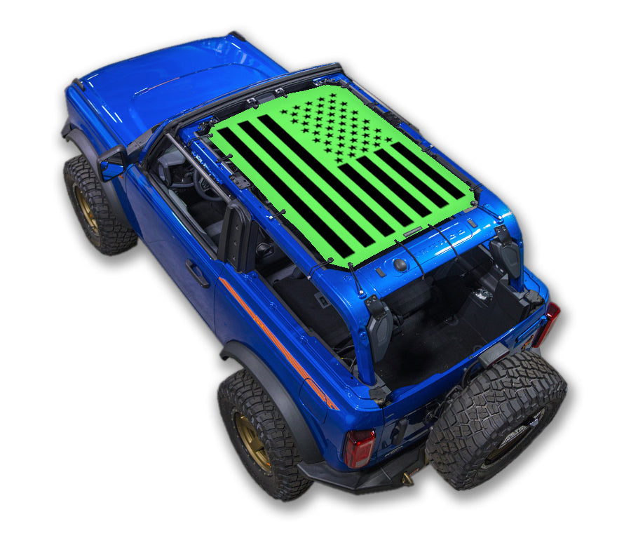 Solid Tactical Flag_2-Door_Green