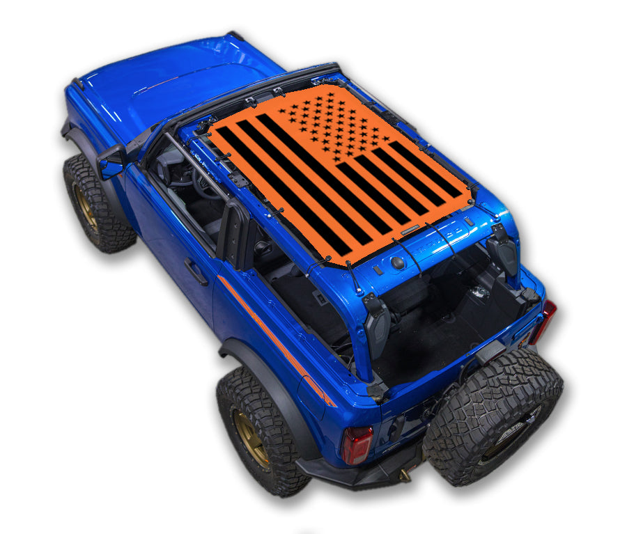 Solid Tactical Flag_2-Door_Orange