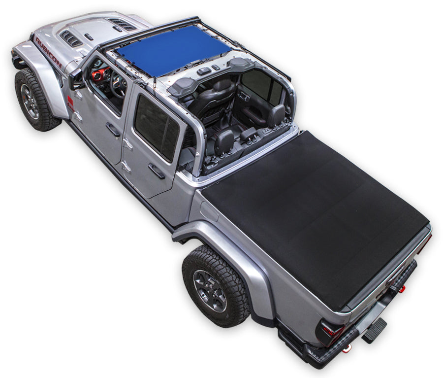 No Design_Half-Shade (Front Only)_Blue