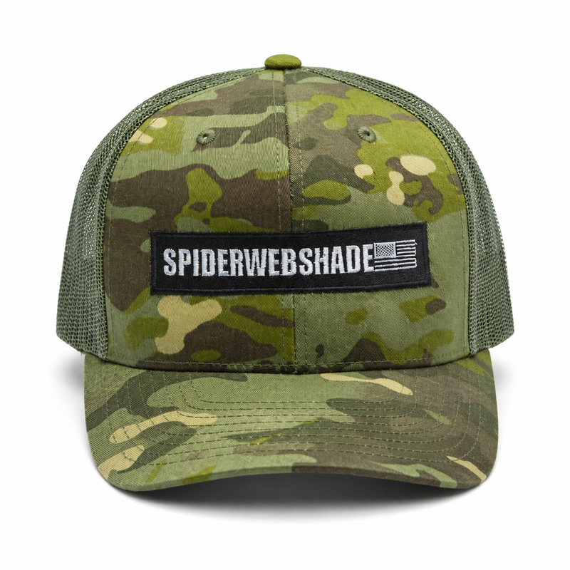 Dark Camo on Green