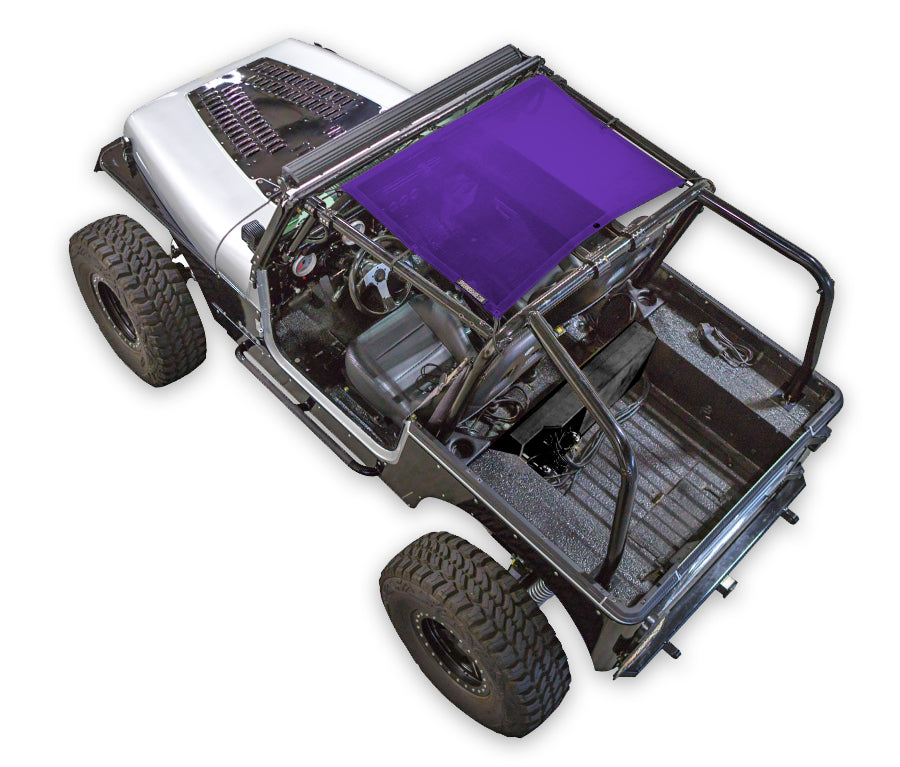 No Design_Half-Shade (Front Only)_Purple